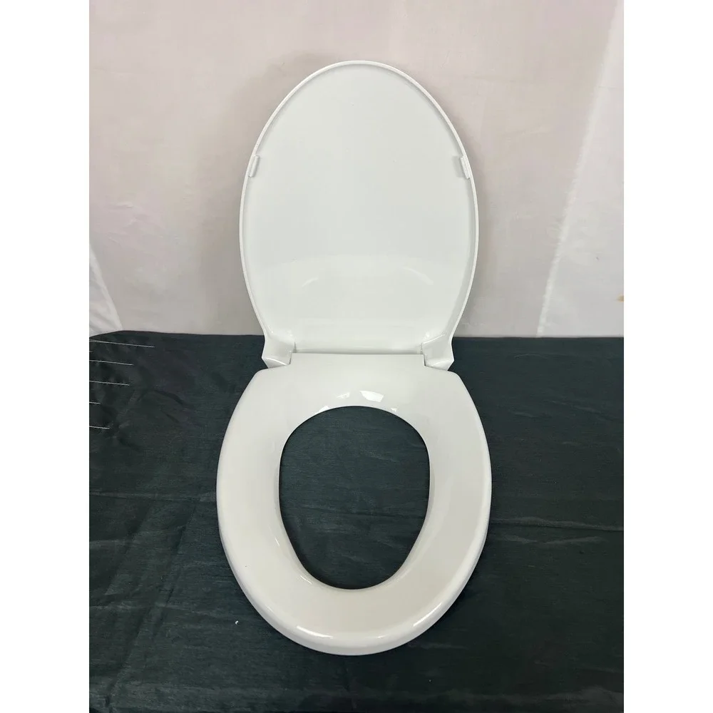 Hygie Rinse SS114 SoftClose Elongated Toilet Seat Cotton White TOTO Compatible